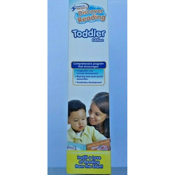 Accessories Hooked On Phonics Discover Reading Toddler Edition Full